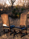Grace Dining Chair - Maverick Hide Studs