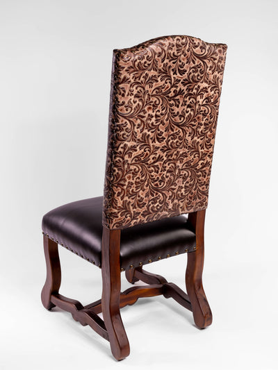 Grace Dining Chair - Floral Embossed