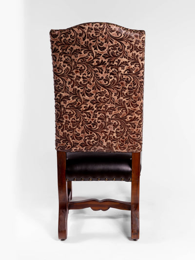 Grace Dining Chair - Floral Embossed